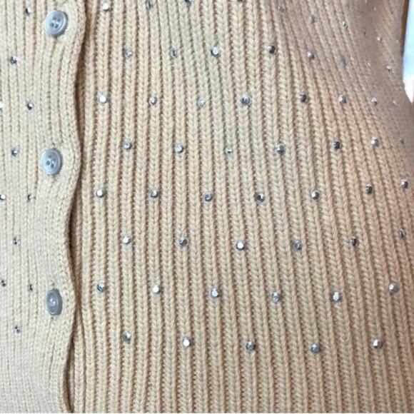 Ann Taylor Women's Modal Wool Cashmere Blend Button Up Cardigan Size Large - Picture 8 of 9